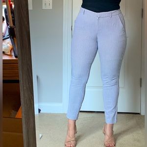 Express stripped pants